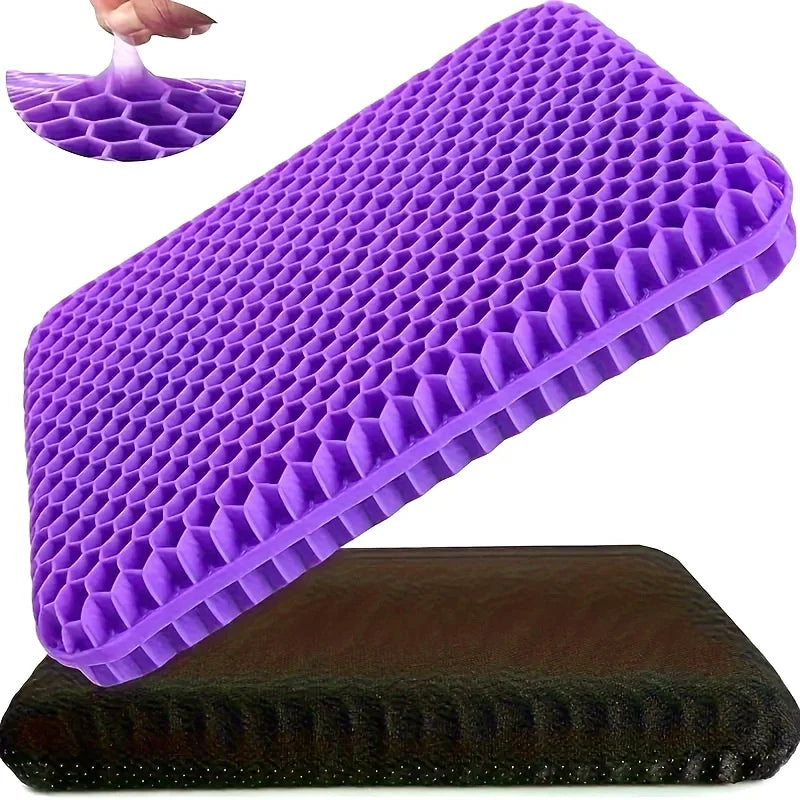 Coussin de Siège Ergonomique en Gel — Fini les douleurs après des heures assis